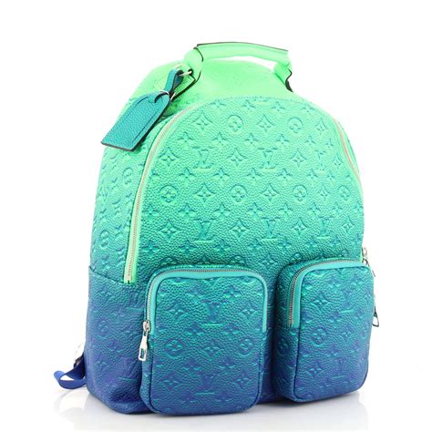 louis vuitton reflective backpack|backpack louis vuitton original.